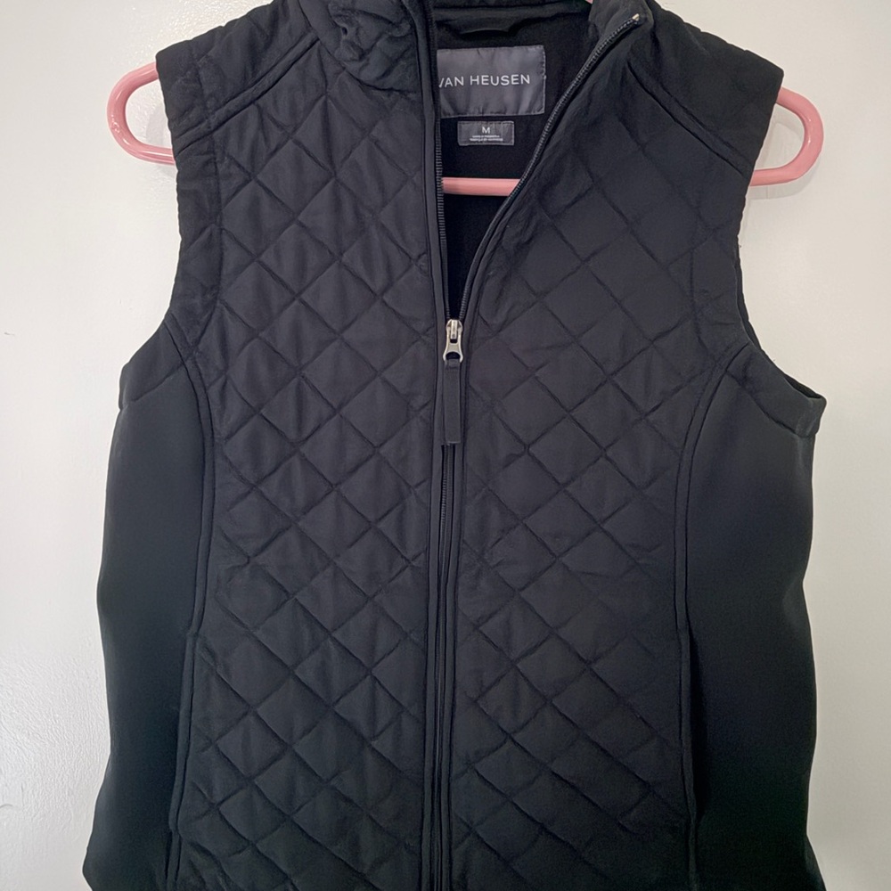 Van Heusen Black Quilted Jacket